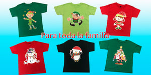 T-shirt Navidad Familiar